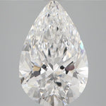 GIA 3.36 Carat Pear Lab Grown Diamond 人工培育鑽石 實驗室人造鑽石