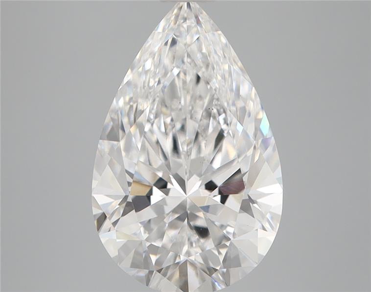 GIA 3.36 Carat Pear Lab Grown Diamond 人工培育鑽石 實驗室人造鑽石
