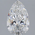 IGI 2.10 Carat Pear Lab Grown Diamond 人工培育鑽石 實驗室人造鑽石