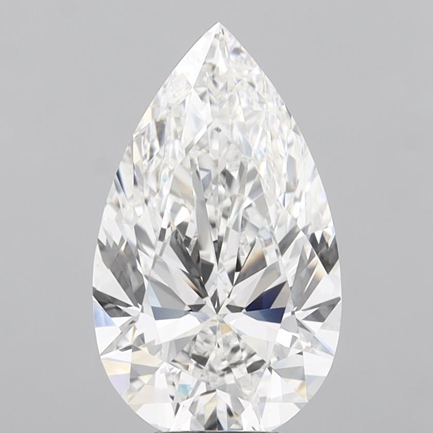 IGI 6.01 Carat Pear Lab Grown Diamond 人工培育鑽石 實驗室人造鑽石