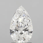IGI 1.58 Carat Pear Lab Grown Diamond