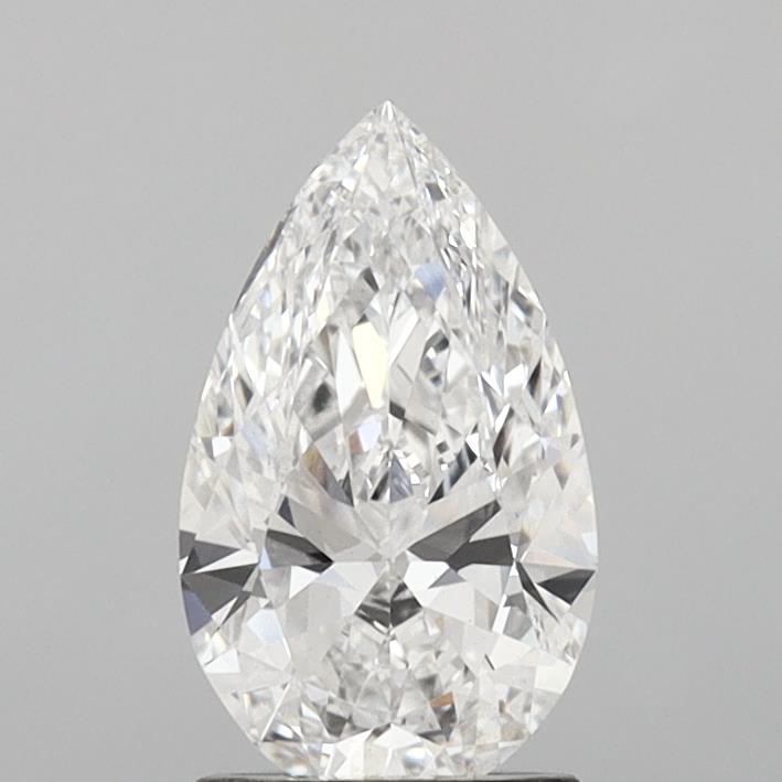IGI 1.58 Carat Pear Lab Grown Diamond