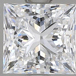 GIA 1 Carat Princess Cut Lab Grown Diamond