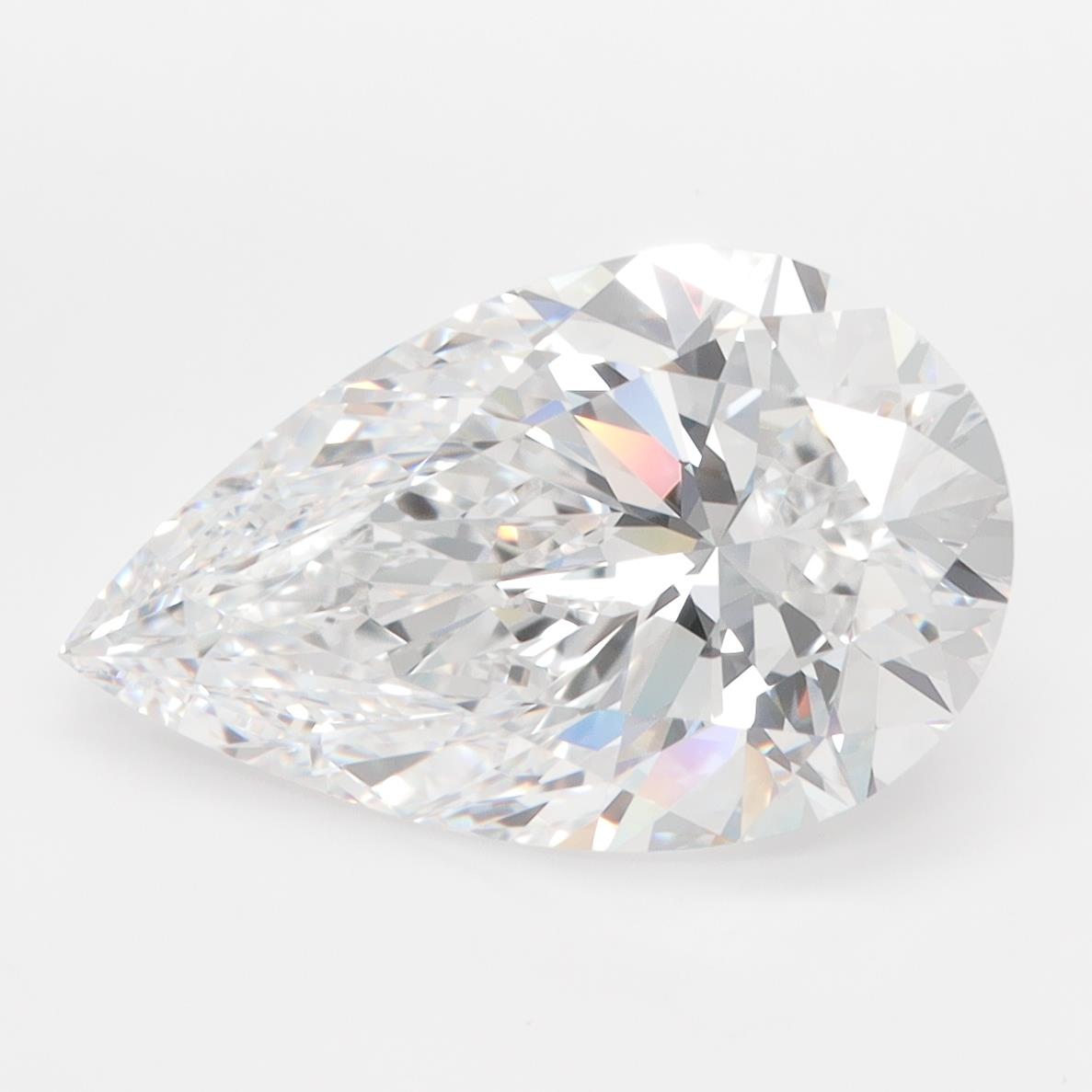 IGI 3.01 Carat Pear Lab Grown Diamond 人工培育鑽石 實驗室人造鑽石