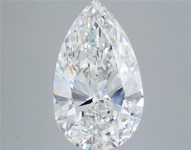 IGI 6.02 Carat Pear Lab Grown Diamond 人工培育鑽石 實驗室人造鑽石