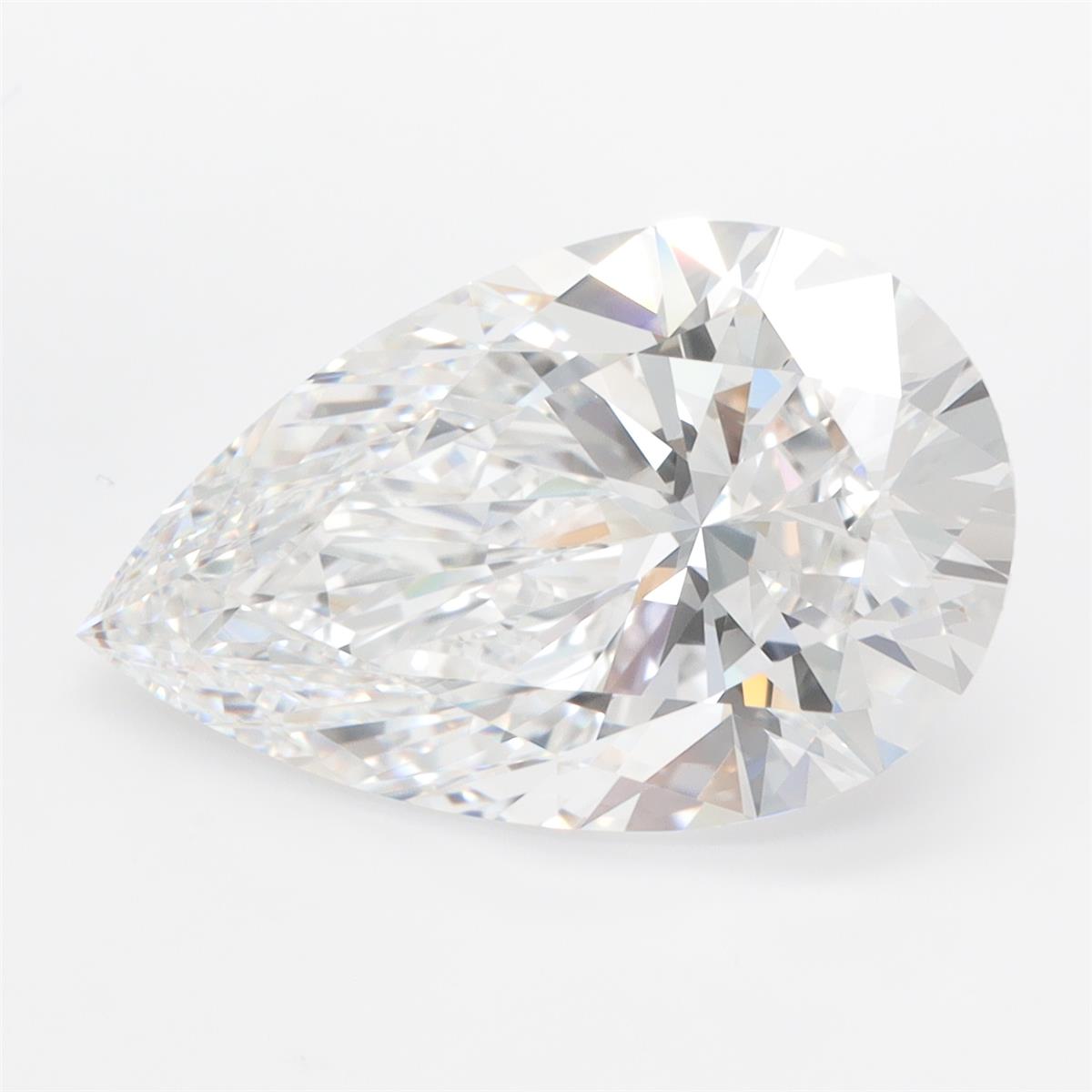 GIA 6.00 Carat Pear Lab Grown Diamond 人工培育鑽石 實驗室人造鑽石