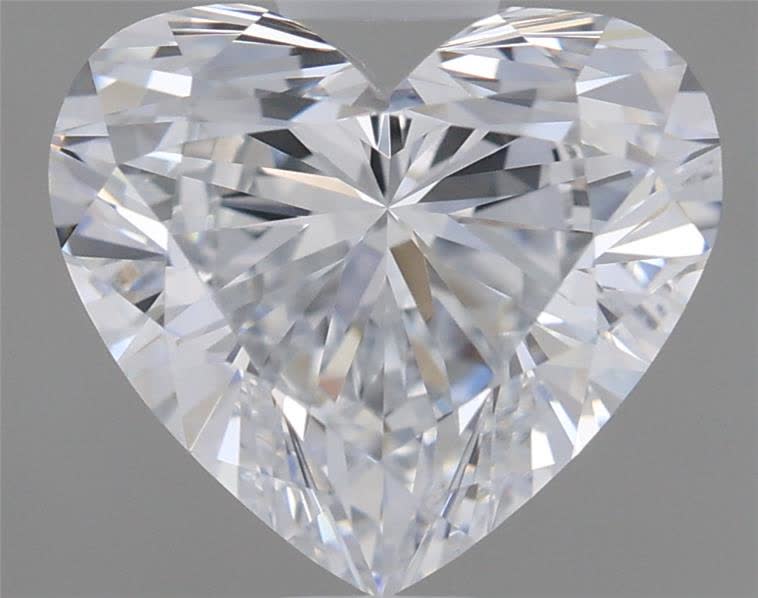 IGI 1.41 Carat Heart Lab Grown Diamond