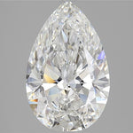 IGI 3.78 Carat Pear Lab Grown Diamond 人工培育鑽石 實驗室人造鑽石