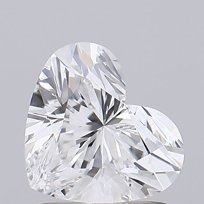 IGI 1.22 Carat Heart Lab Grown Diamond