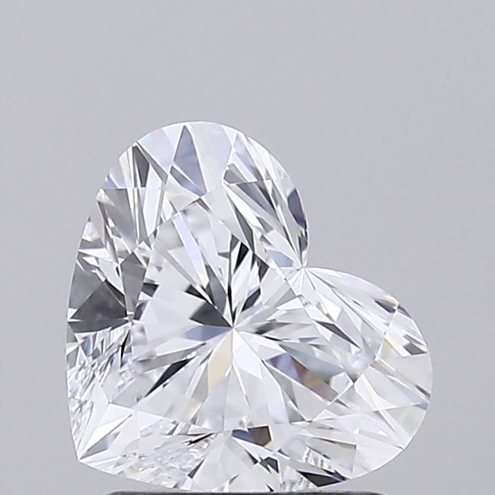 IGI 1.54 Carat Heart Lab Grown Diamond