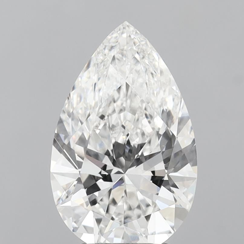 IGI 3.06 Carat Pear Lab Grown Diamond 人工培育鑽石 實驗室人造鑽石