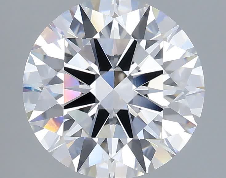 IGI 2.51 Carat Round Brilliant Lab Grown Diamond 人工培育鑽石 實驗室人造鑽石