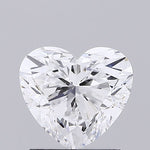 GIA 1.5 Carat Heart Lab Grown Diamond