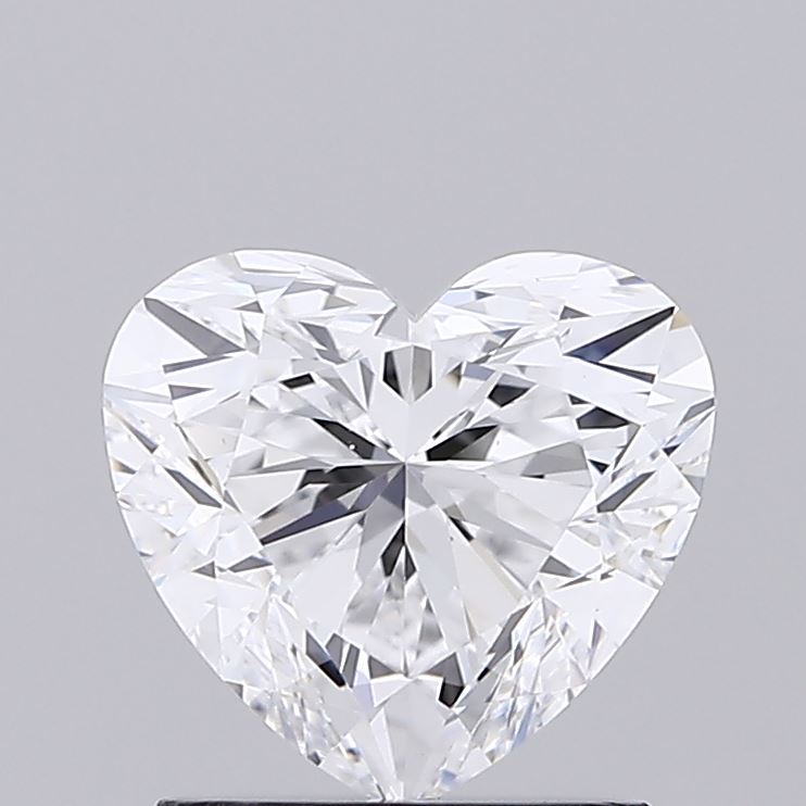 GIA 1.5 Carat Heart Lab Grown Diamond