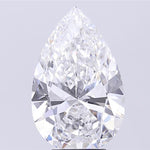 IGI 5.24 Carat Pear Lab Grown Diamond 人工培育鑽石 實驗室人造鑽石