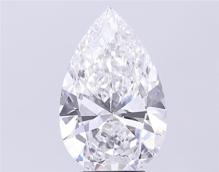 IGI 5.24 Carat Pear Lab Grown Diamond 人工培育鑽石 實驗室人造鑽石