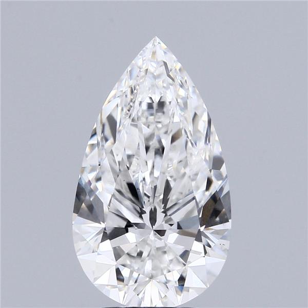 IGI 4.08 Carat Pear Lab Grown Diamond 人工培育鑽石 實驗室人造鑽石
