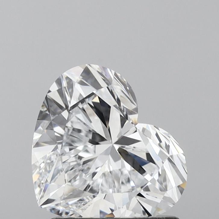 IGI 1.3 Carat Heart Lab Grown Diamond