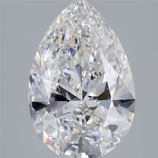 IGI 4.06 Carat Pear Lab Grown Diamond 人工培育鑽石 實驗室人造鑽石