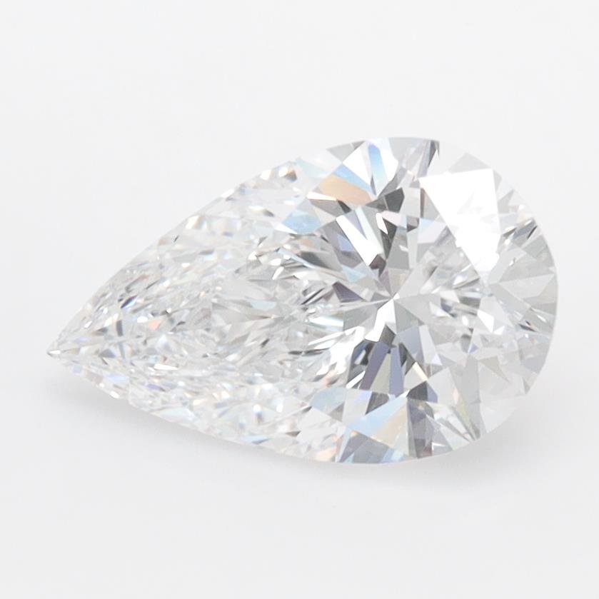 IGI 1.37 Carat Pear Lab Grown Diamond 人工培育鑽石 實驗室人造鑽石