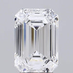 GIA 3.78 Carat Emerald Lab Grown Diamond 人工培育鑽石 實驗室人造鑽石