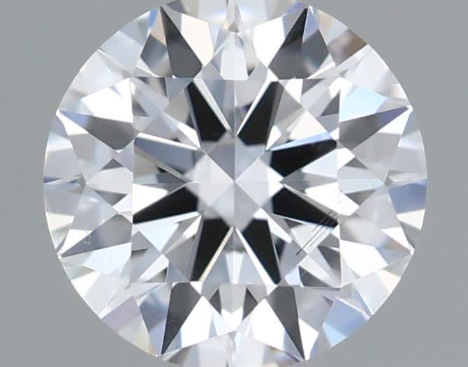 IGI 0.55 Carat Round Brilliant Lab Grown Diamond