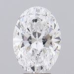 GIA 2.91 Carat Oval Lab Grown Diamond 人工培育鑽石 實驗室人造鑽石
