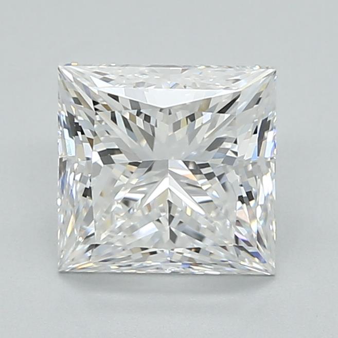 IGI 2.09 Carat Princess Cut Lab Grown Diamond