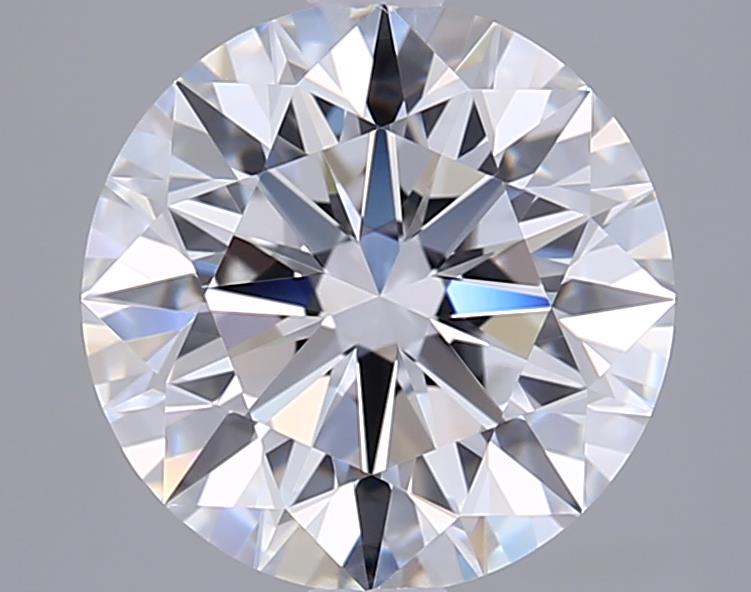 IGI 2.55 Carat Round Brilliant Lab Grown Diamond