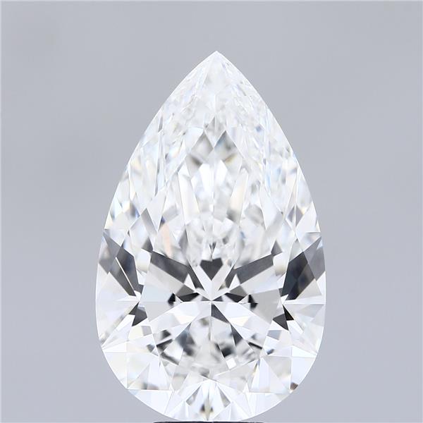 IGI 8.09 Carat Pear Lab Grown Diamond