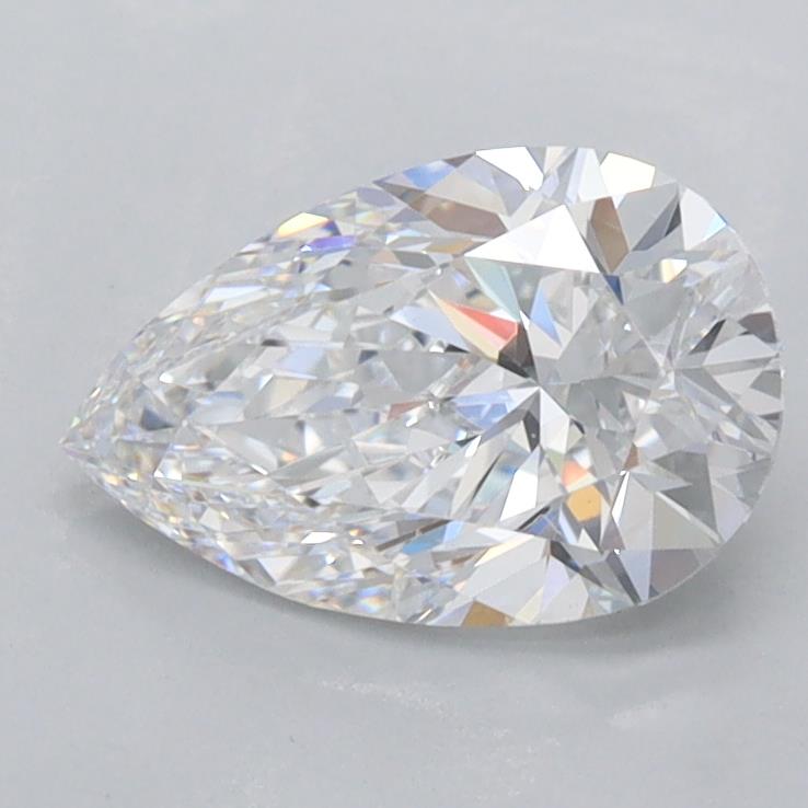 IGI 1.30 Carat Pear Lab Grown Diamond 人工培育鑽石 實驗室人造鑽石