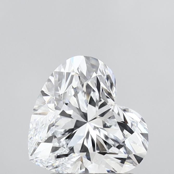 IGI 1.51 Carat Heart Lab Grown Diamond