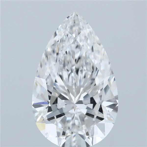 IGI 3.78 Carat Pear Lab Grown Diamond 人工培育鑽石 實驗室人造鑽石