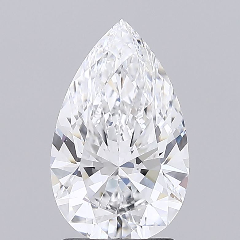 IGI 2.10 Carat Pear Lab Grown Diamond 人工培育鑽石 實驗室人造鑽石