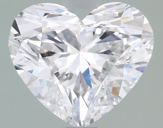 IGI 1.52 Carat Heart Lab Grown Diamond