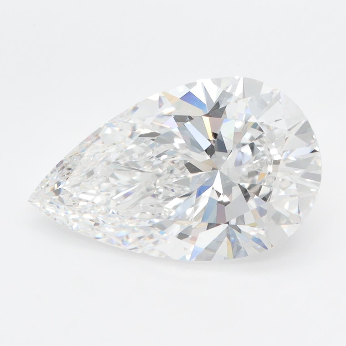GIA 3.08 Carat Pear Lab Grown Diamond 人工培育鑽石 實驗室人造鑽石