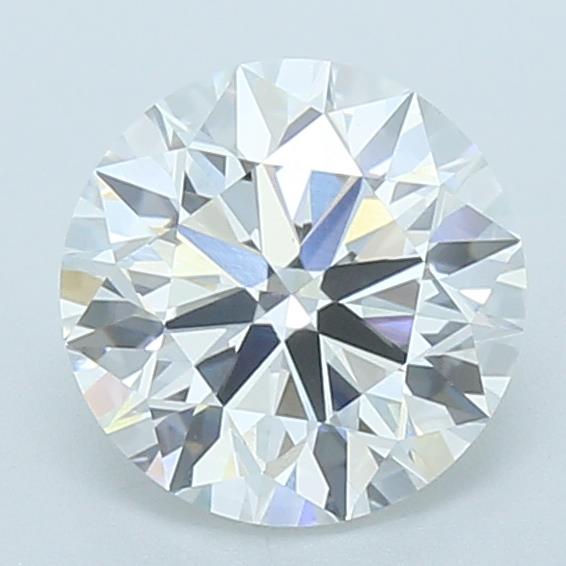 IGI 2.54 Carat Round Brilliant Lab Grown Diamond