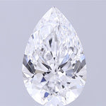 IGI 4.06 Carat Pear Lab Grown Diamond 人工培育鑽石 實驗室人造鑽石