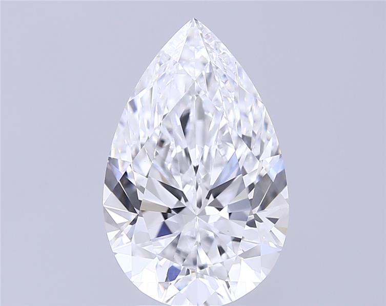 IGI 4.06 Carat Pear Lab Grown Diamond 人工培育鑽石 實驗室人造鑽石
