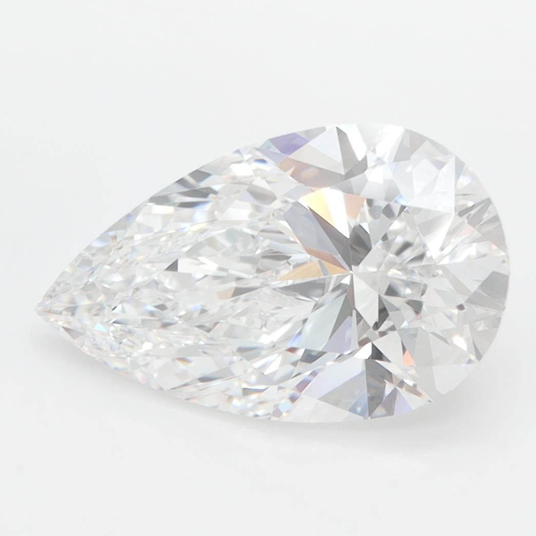 IGI 3.01 Carat Pear Lab Grown Diamond 人工培育鑽石 實驗室人造鑽石