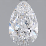 IGI 1.61 Carat Pear Lab Grown Diamond 人工培育鑽石 實驗室人造鑽石