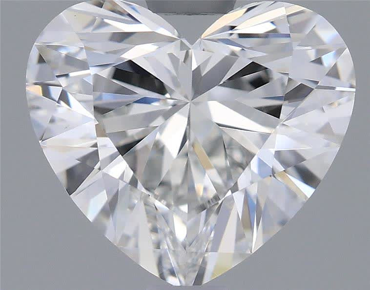 IGI 1.72 Carat Heart Lab Grown Diamond