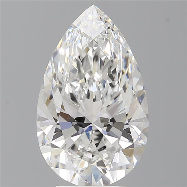 IGI 4.59 Carat Pear Lab Grown Diamond 人工培育鑽石 實驗室人造鑽石