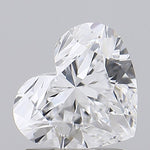 IGI 1.33 Carat Heart Lab Grown Diamond