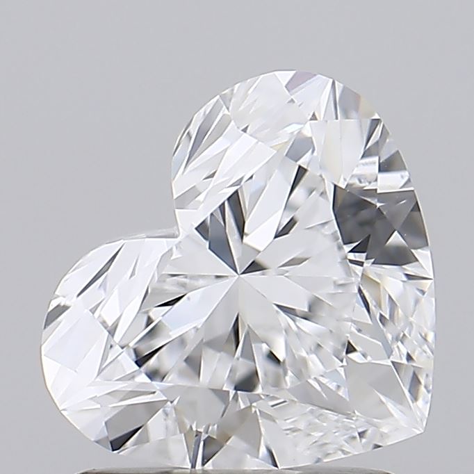 IGI 1.33 Carat Heart Lab Grown Diamond
