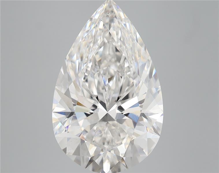 GIA 5.06 Carat Pear Lab Grown Diamond 人工培育鑽石 實驗室人造鑽石