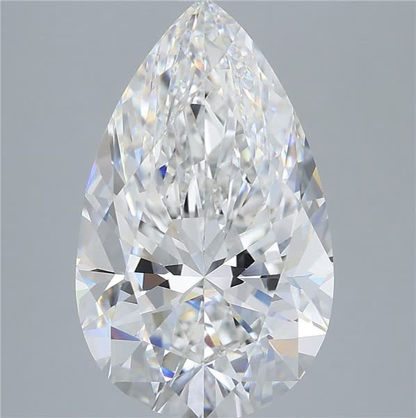 IGI 5.59 Carat Pear Lab Grown Diamond 人工培育鑽石 實驗室人造鑽石