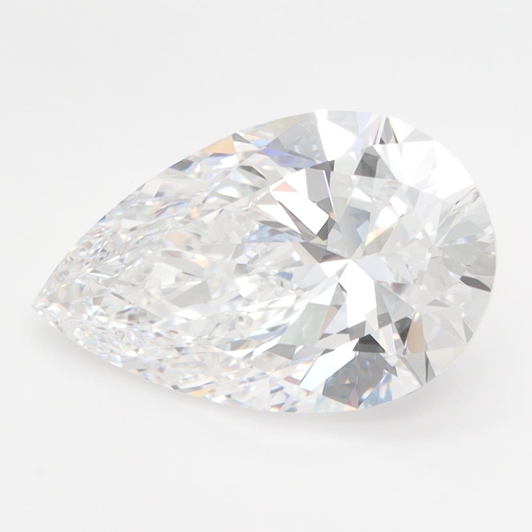 GIA 3.09 Carat Pear Lab Grown Diamond 人工培育鑽石 實驗室人造鑽石