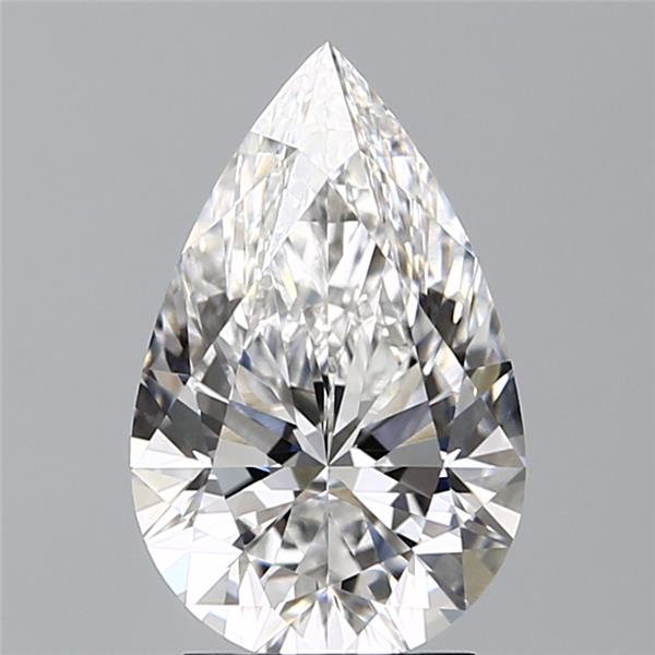 IGI 2.55 Carat Pear Lab Grown Diamond 人工培育鑽石 實驗室人造鑽石