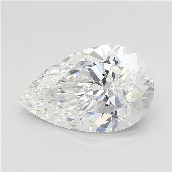 IGI 1.58 Carat Pear Lab Grown Diamond